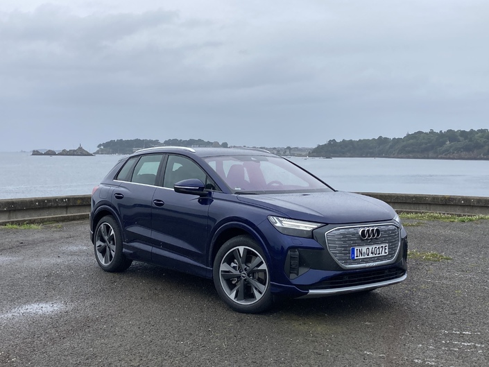 Audi Q4 e-tron : les premières images en direct de l’essai  + impressions de conduite