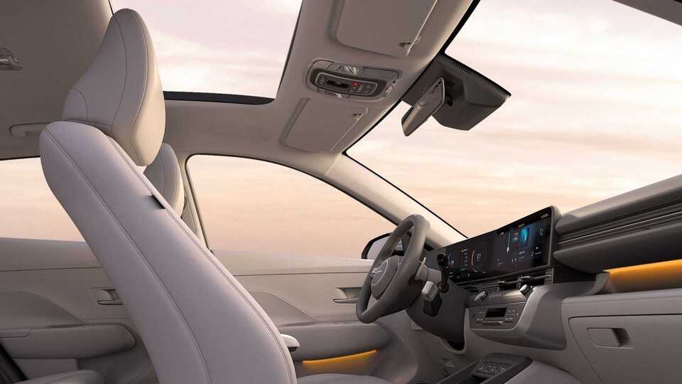 Pare-Soleil Auto Pare-Brise Intérieur pour Hyundai Kona/Kona Hybrid  2018-2023, Parapluie Pare Soleil Pare Brise Avant de Voiture, Rotative à  360° et